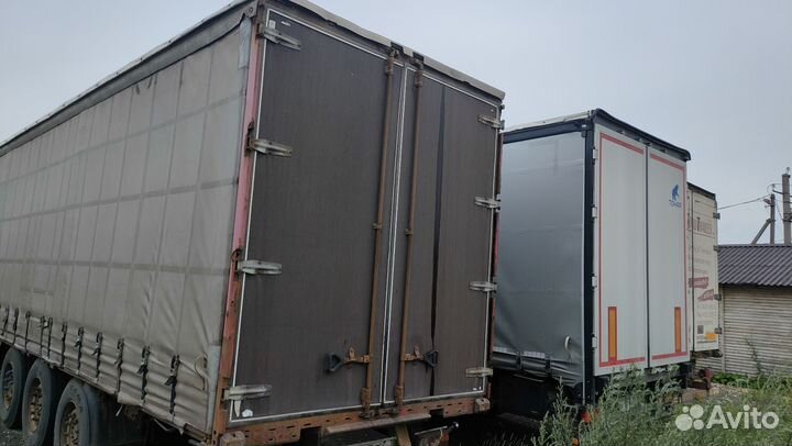 Полуприцеп шторный Krone SDP27, 2004
