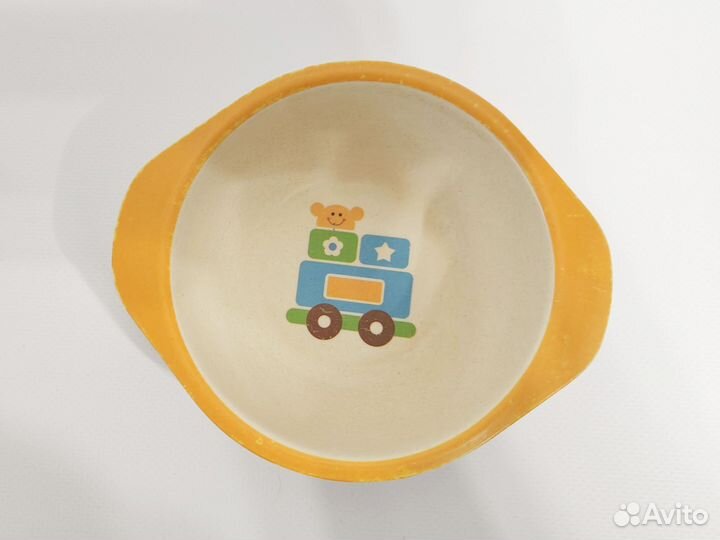 Бамбуковая детская посуда