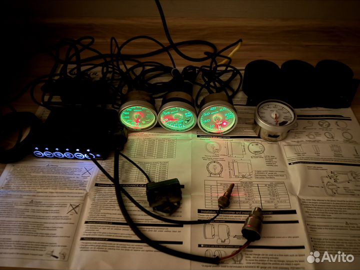 Датчики Defi 60мм 3 шт. Оригинал