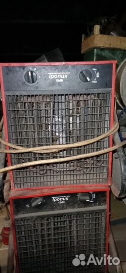 Электрический тепловентилятор(калорифер)