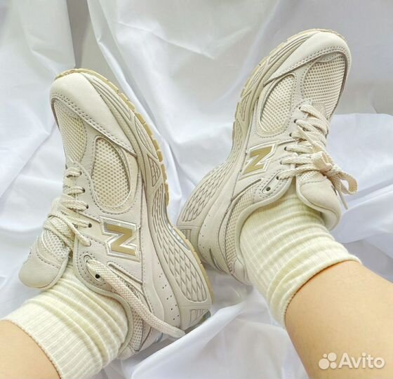 New Balance 2002R White Cream