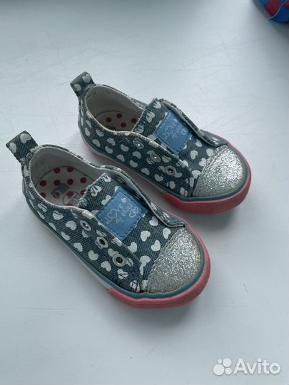 Кеды на девочку 20 размер