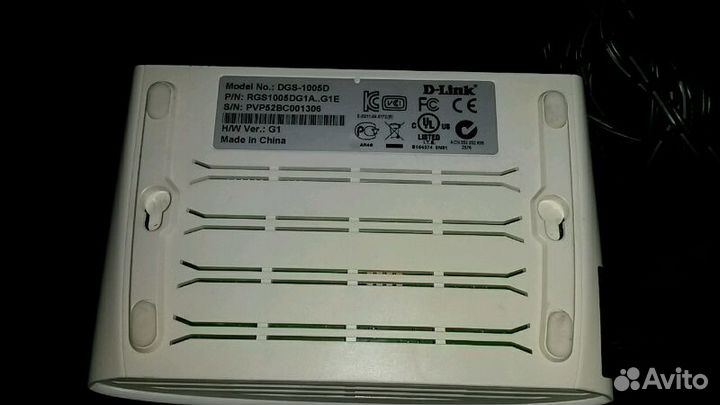 Сетевой коммутатор D-Link DGS-1005D
