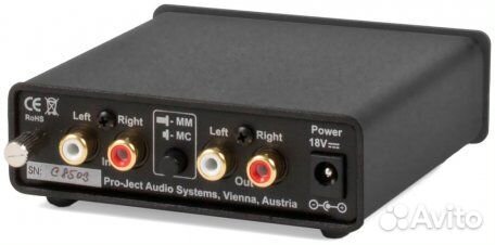 MM/MC-Фонокорректор Pro-Ject Phono Box (DC)