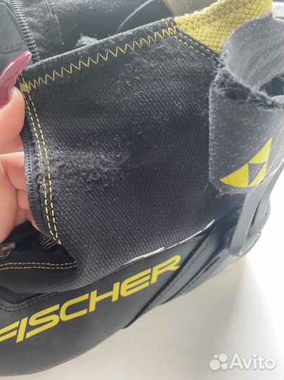 Лыжные ботинки fischer 39