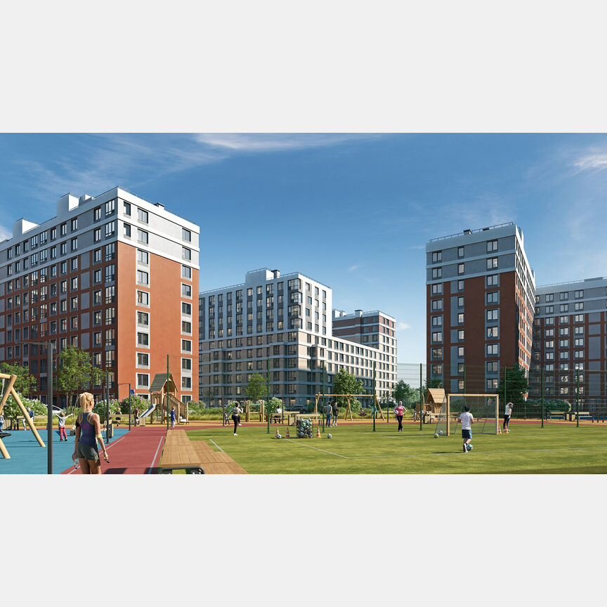 2-к. квартира, 60,1 м², 5/10 эт.