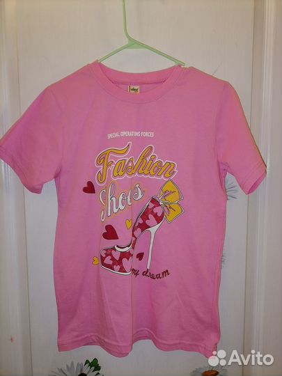 Футболка детская для девочки 10-12 лет