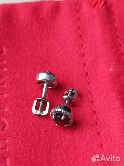 Серьги серебро