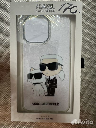 Чехол на iPhone 14 pro max karl lagerfeld