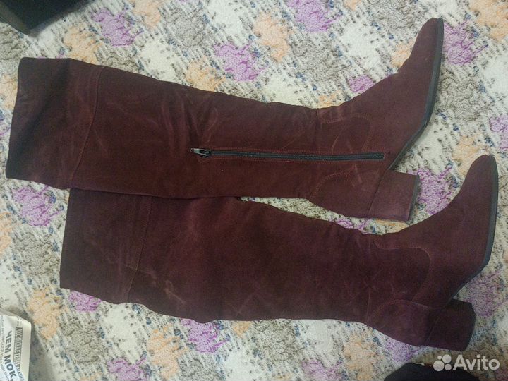 Сапоги ботфорты 37