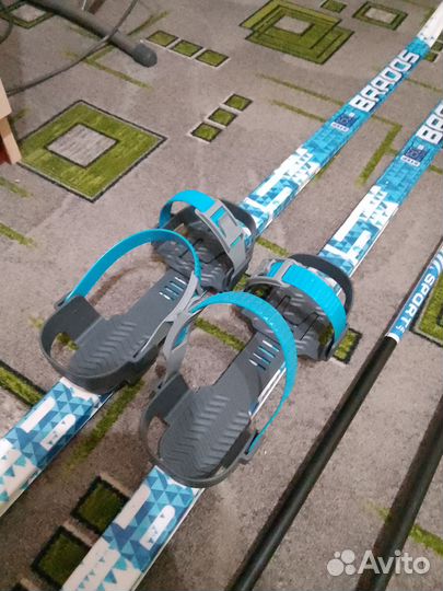 Лыжи беговые детские 150 универсальное крепление