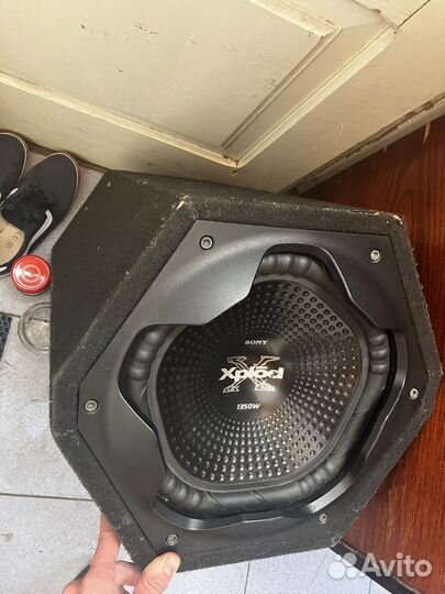 Сабвуфер sony xplod 1350w