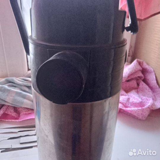 Термос с помпой СССР