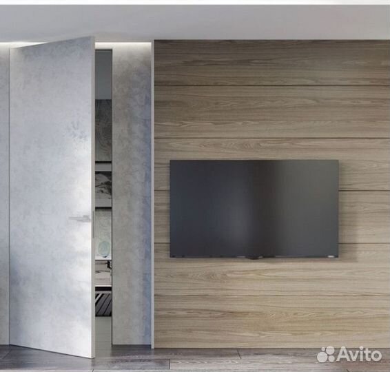 Двери межкомнатные скрытые под покраску, отделку