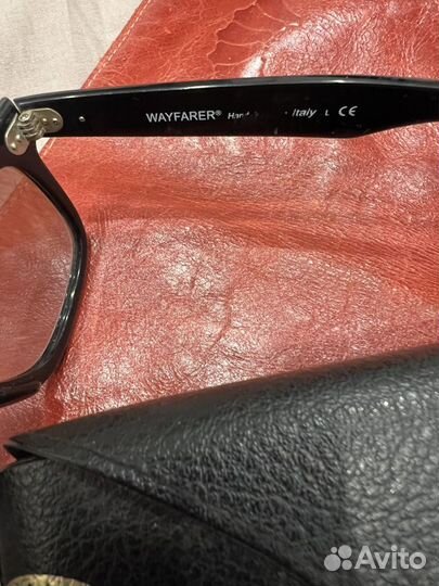 Очки ray ban wayfarer зеркальные