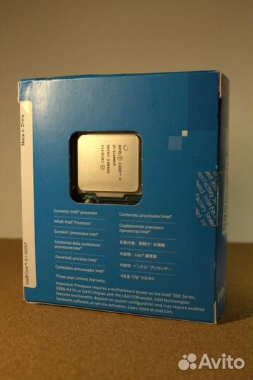 Новый Intel Core i5-11600KF BOX