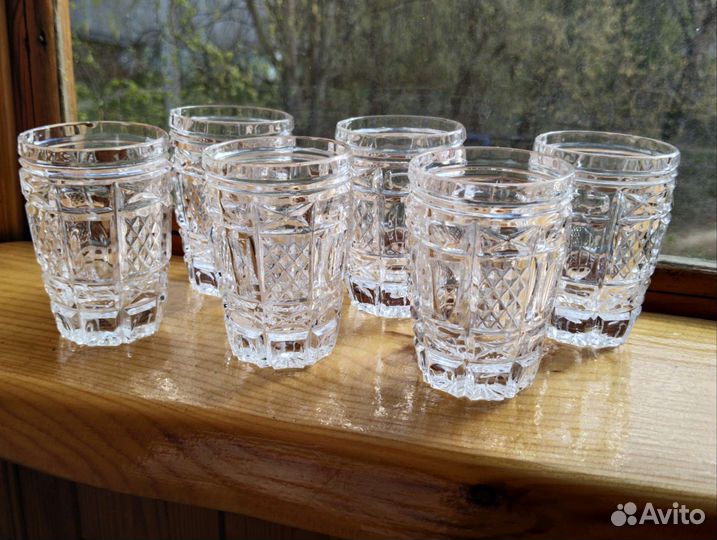 Стопки хрустальные СССР