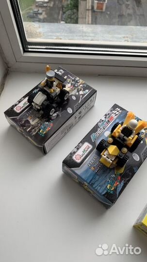 Конструкторы 7 шт. +1 в подарок