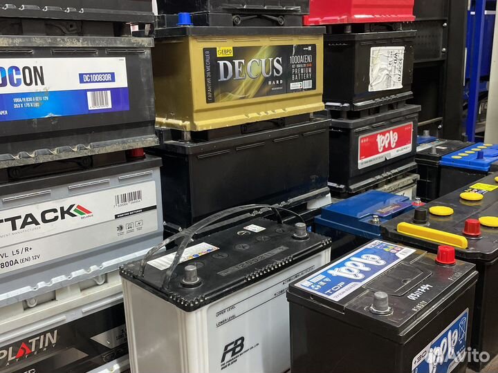 Аккумуляторы б/у любая емкость