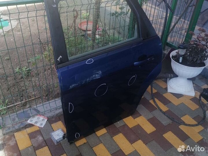 Дверь задняя левая форд фокус 2 универсал