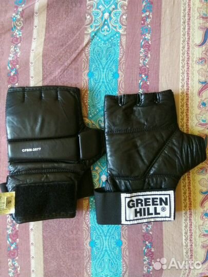 Перчатки, mma, шингарты green hill