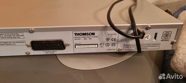 DVD плеер Thomson без пульта