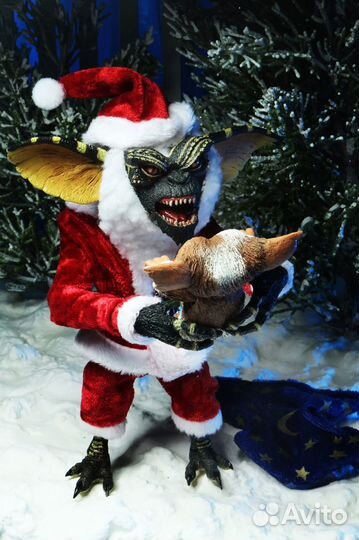 Ultimate Santa Stripe and Gizmo / Gremlins / Neca