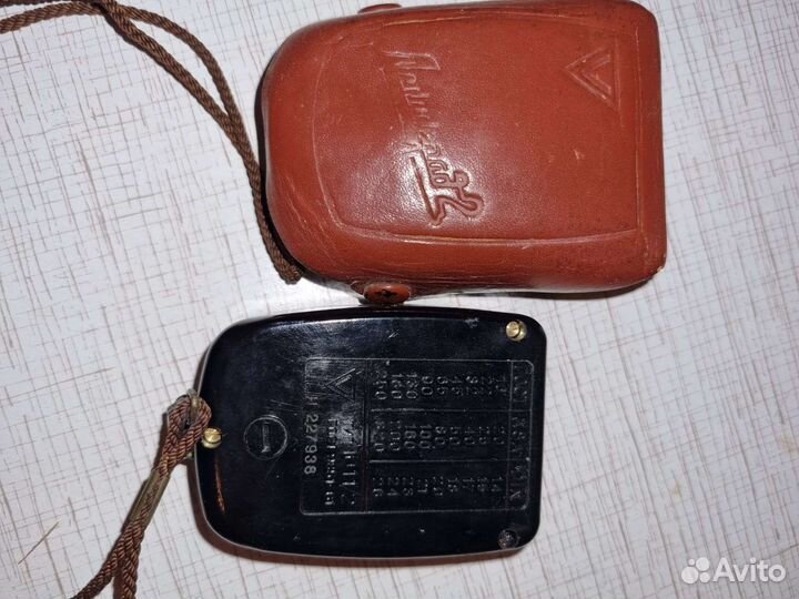 Экспонометр ленинград фотоэкспономертр СССР