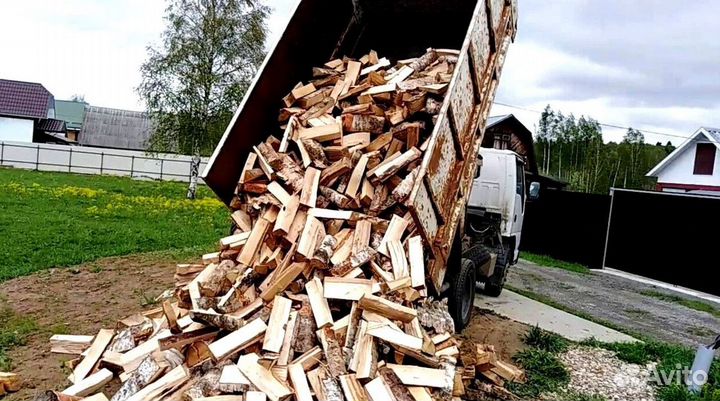 Дрова чурками