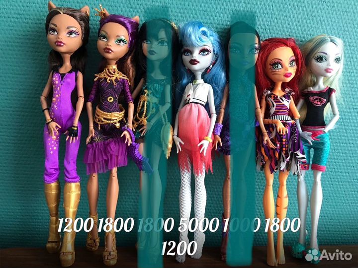 Кукла Monster High, LoL, Disney, Mini Animators