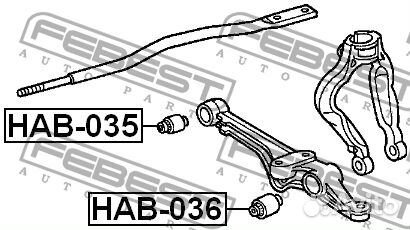 Сайлентблок передний нижнего рычага