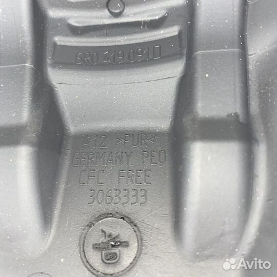 Руль Кожа с AirBag подушкой VW Polo Sed 6R0419091D