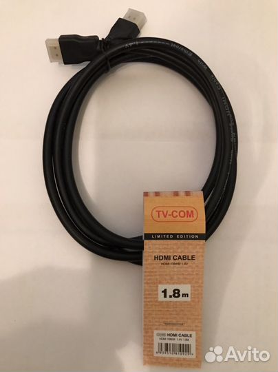 Кабель hdmi 1,8 m TV-com