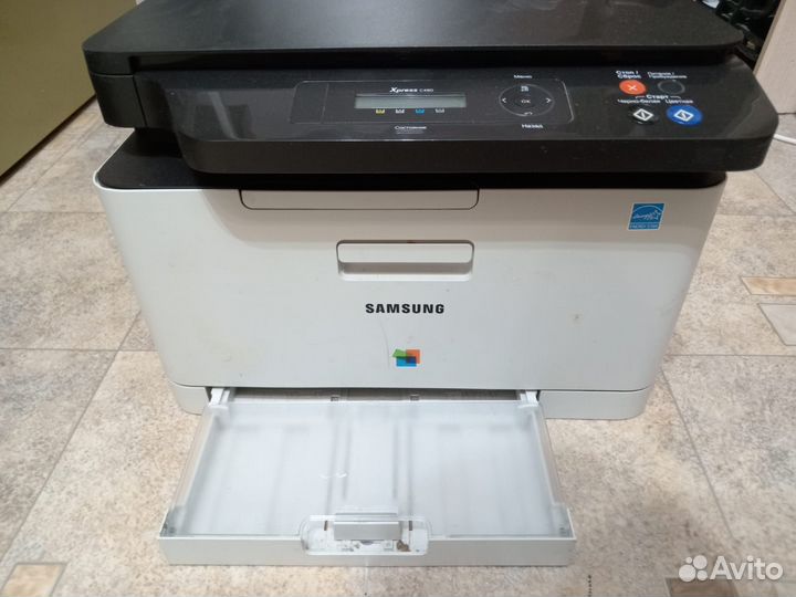 Мфу лазерный цветной samsung