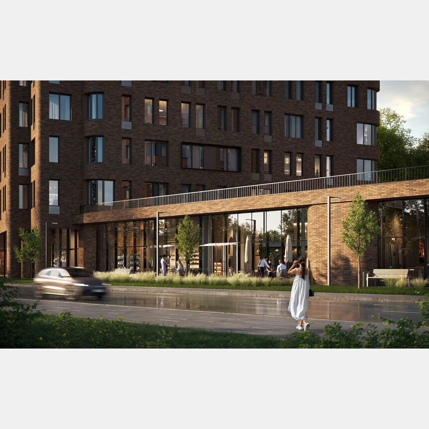 1-к. квартира, 37,1 м², 12/43 эт.