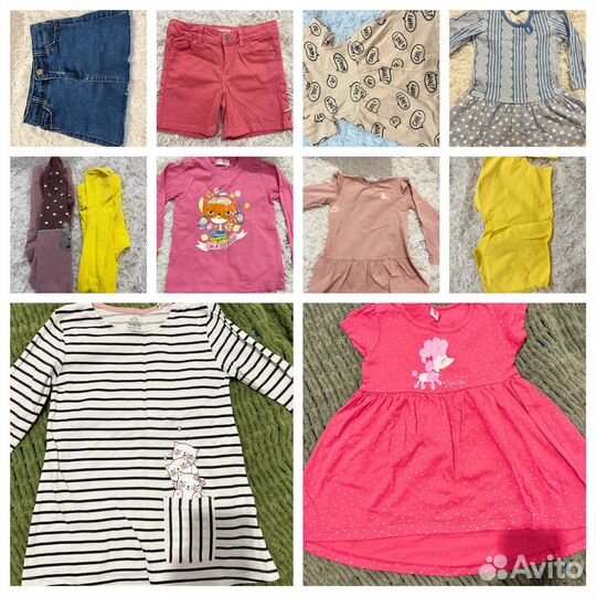 Вещи на девочку пакетом 92-98