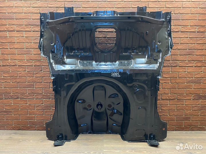 Задняя часть кузова пол багажника Kia Rio 4 X-Line