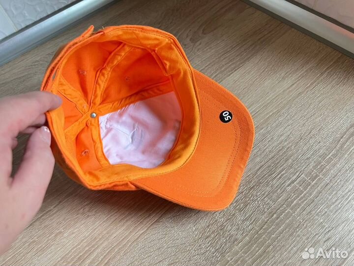 Бейсболка тигренок оранжевая р.50 новая