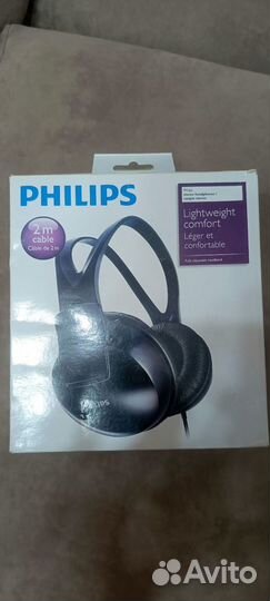 Проводные наушники philips