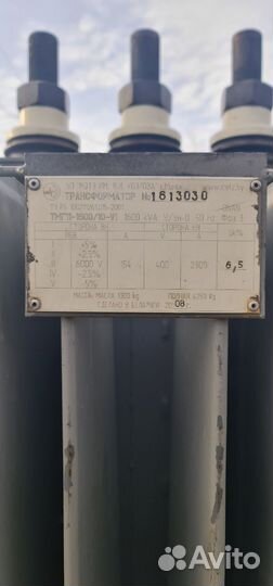 Трансформаторы тмг 1600/6. 2шт