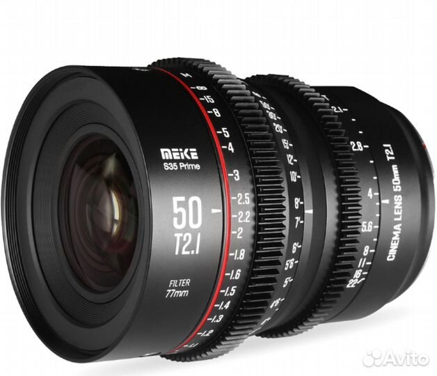 Объектив Meike S35 Prime 50mm T2.1 EF