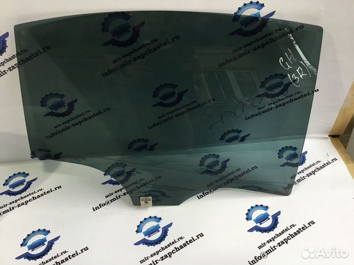Стекло задней правой двери Mazda 6 GH седан штатная тонировка