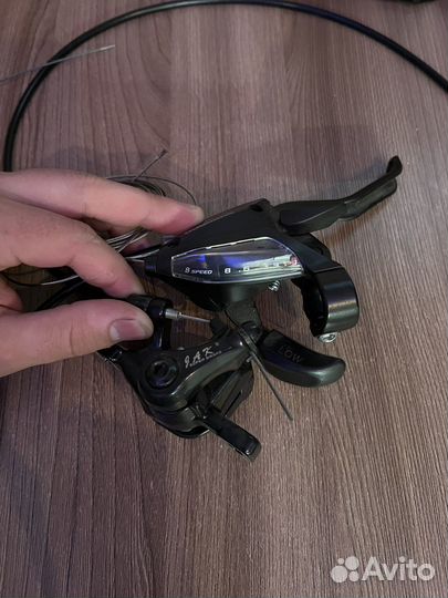 Манетки/шифтер shimano ST-EF 500- L 22.2