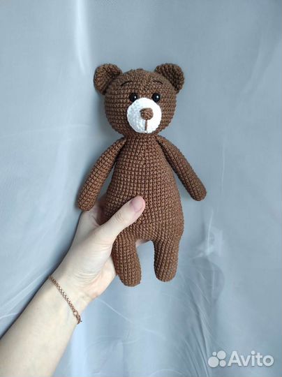 Вязаный мишка