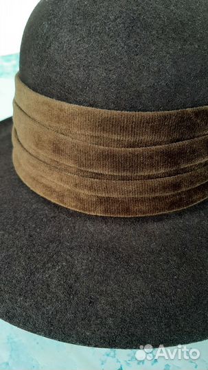 Шляпа фетровая женская