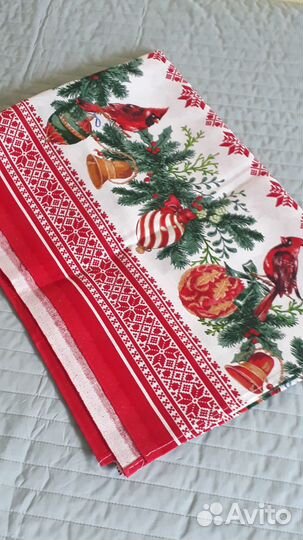 Скатерть 120x150, хлопок - лён