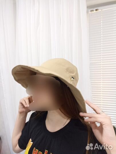 Шляпа женская летняя с широкими полями