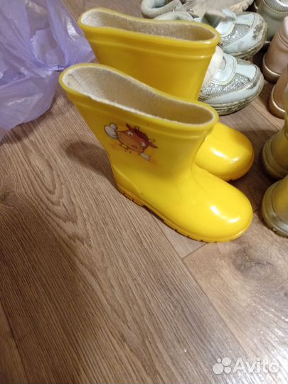 Детская обувь пакетом 24 для девочки