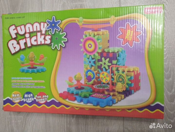 Конструктор Funny Bricks 3+