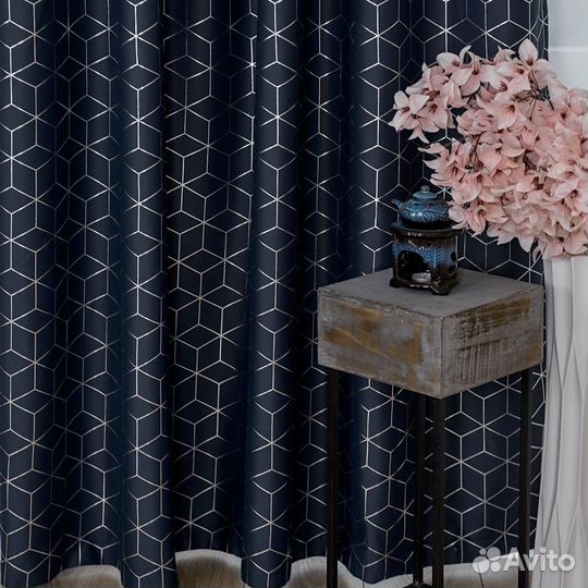 Комплект шторы и тюль Гала роял+Вуаль